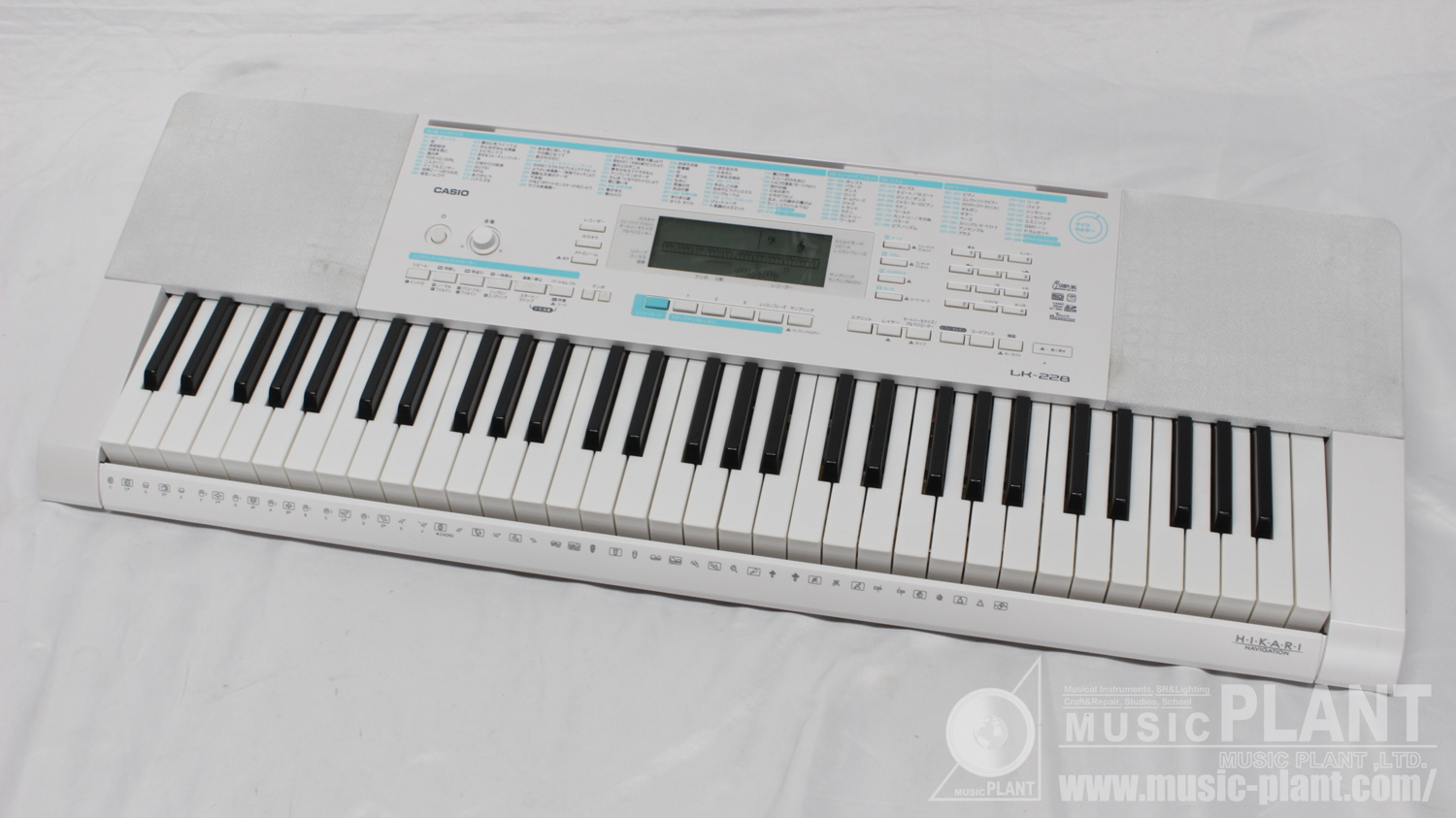 CASIO Casiotoneシリーズ 光ナビゲーションキーボードLK-228中古()売却
