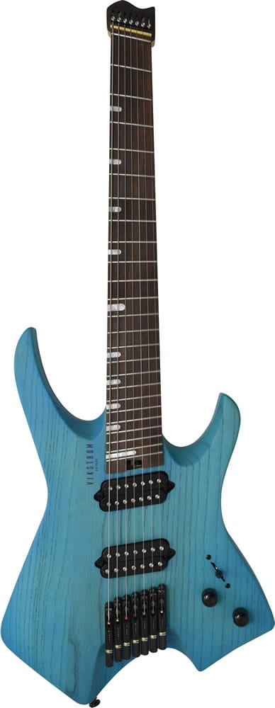 VIKSTROM GUITAR マルチスケール7弦ヘッドレスギターVSMH-270 SBL新品