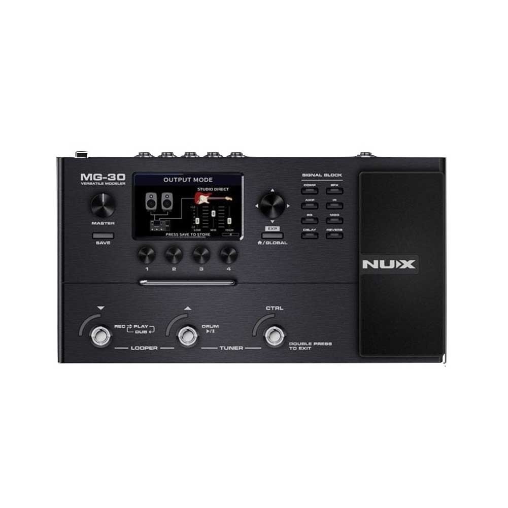 NUX MG-30 Guitar Multi Effects Processor - Musicians Cart