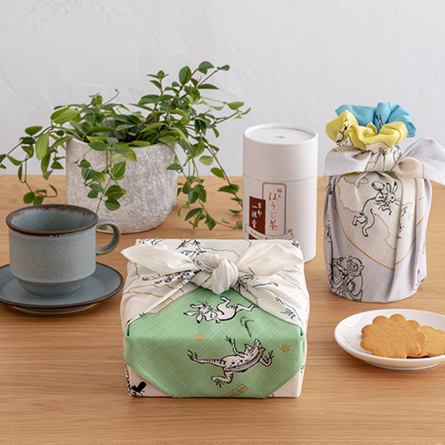 2025 春の新作】新しい鳥獣人物戯画ふろしきの発売開始！ – むす美