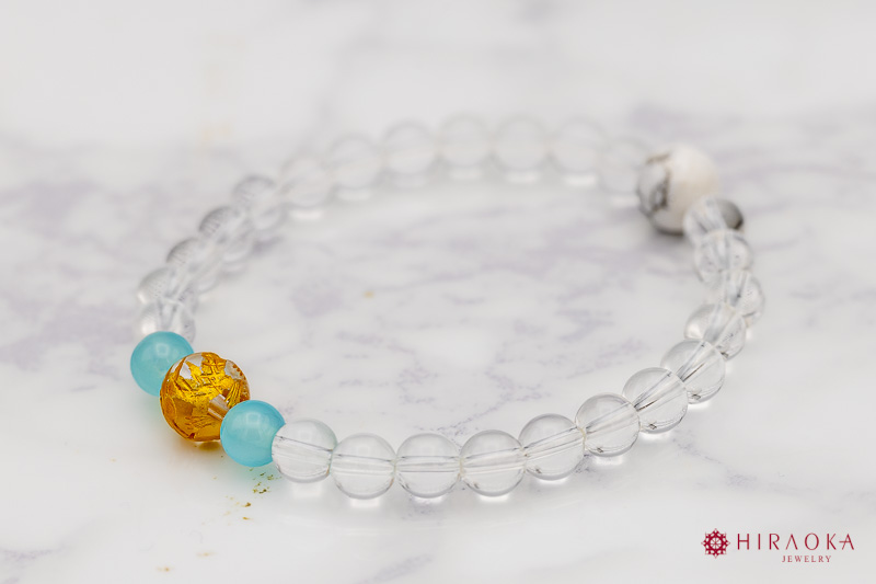 運気上昇サポート！ 九星 一白水星パワーストーンブレスレット 通販