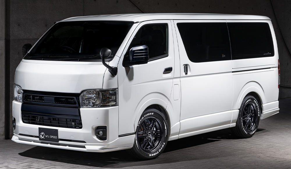 M'z SPEED ZEUS BODY KIT|TOYOTA:ハイエース