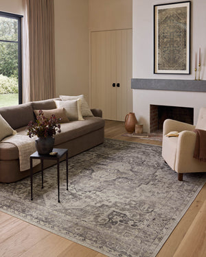 JOS-03 AL SILVER / NATURAL | Loloi Rugs