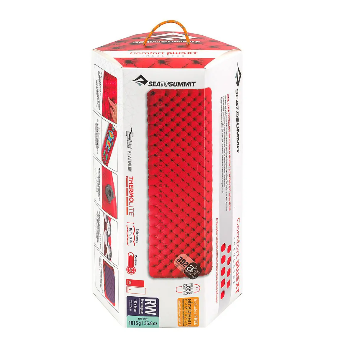 コンフォートプラスXT インサレーティッドマット(レッド): シートゥ