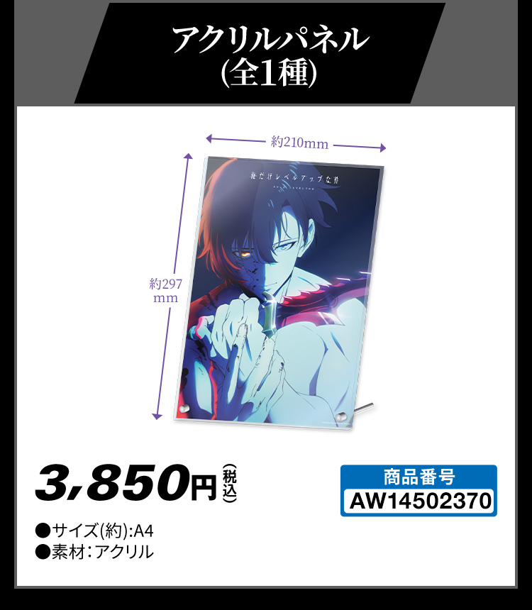 TVアニメ「俺だけレベルアップな件」 @Loppi・HMV限定グッズ｜ローソン