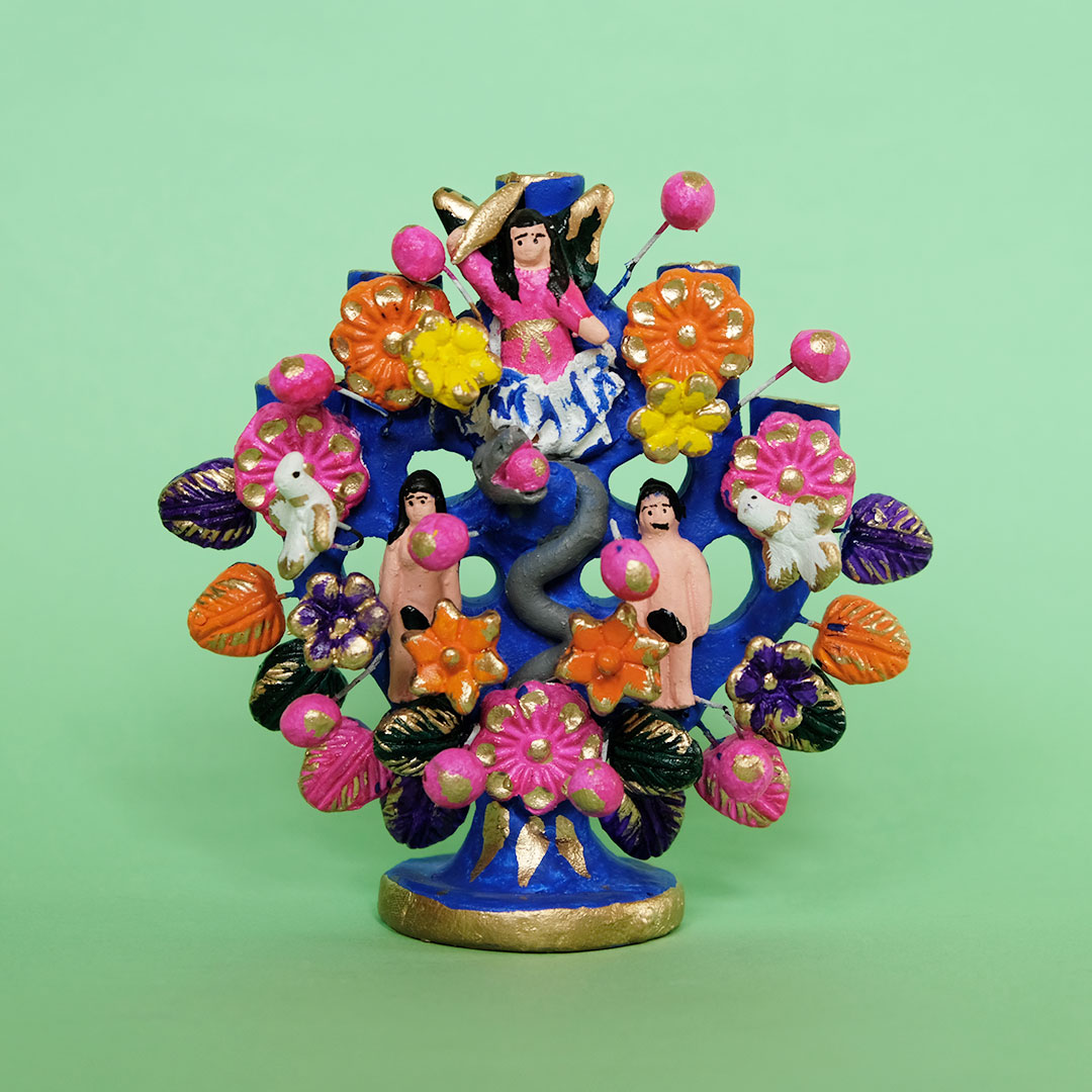 生命の樹（メテペック）- LABRAVA [メキシコ 民芸 フォークアート 雑貨]