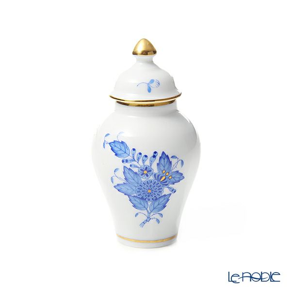 ヘレンド (HEREND) アポニーブルー 06574-0-15 ミニベース蓋付 9cm