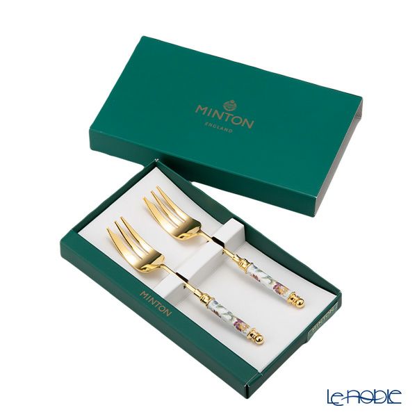 ミントン ハドンホール ケーキフォーク 2本セット HH006G | ブランド