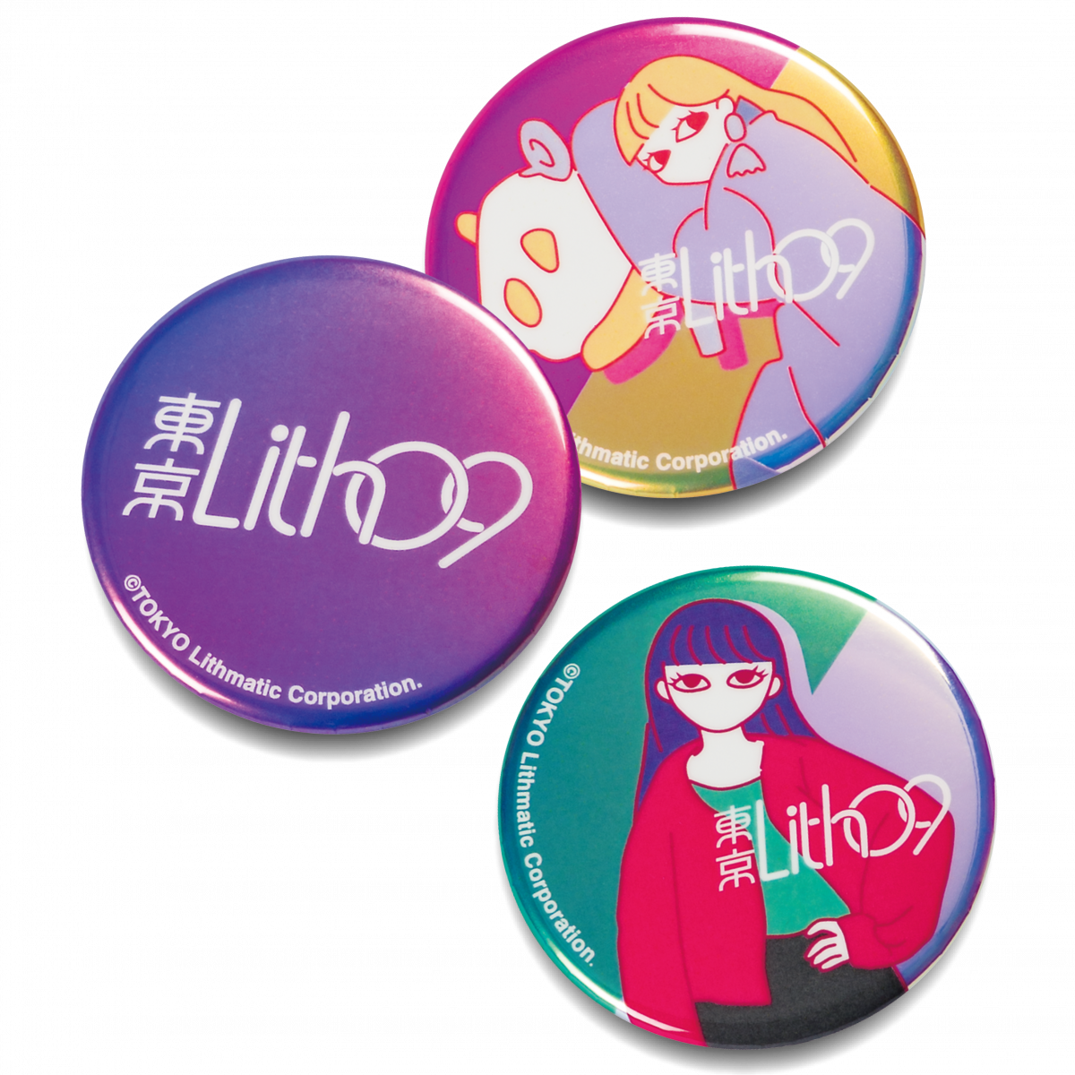 オーロラ缶バッジ | 東京リスマチック｜店舗型総合印刷サービス