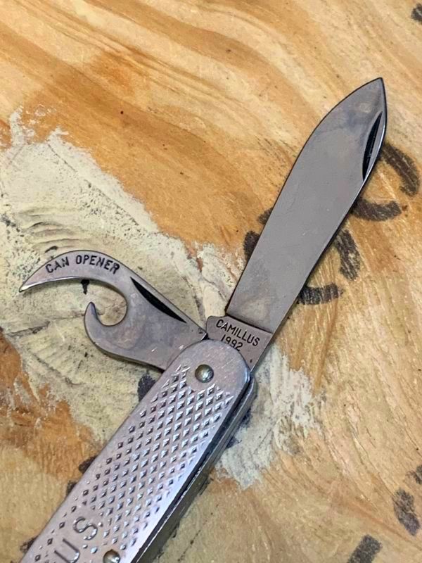 米軍実物 CAMILLUS ポケットナイフ 1992年製 ミリタリーTOOLS
