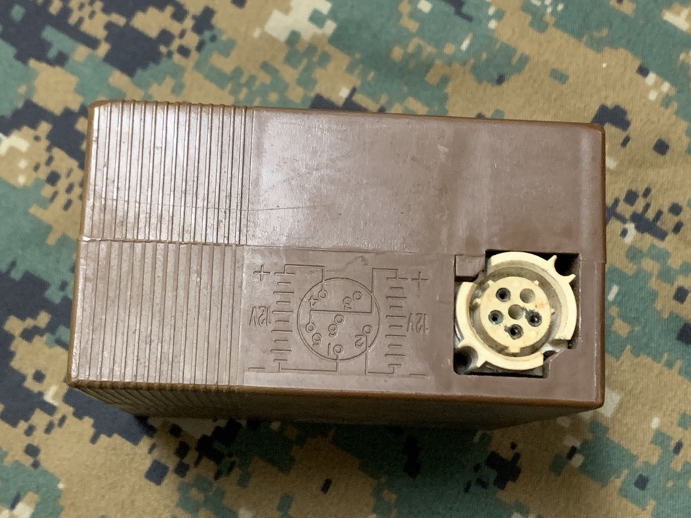 米軍実物 軍用バッテリーパック（BA-5590） ☆ ジャンク ☆