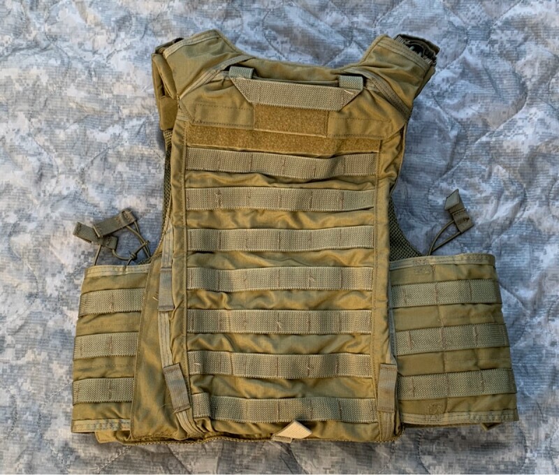 米軍実物 SDS製 RBAV リリーザブル ボディーアーマー カーキ ボディー
