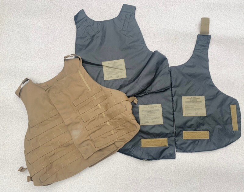 米軍実物 インターセプターボディーアーマーセット M ボディーアーマー
