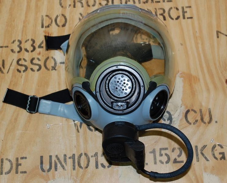 海軍実物 MCU-2/P US NAVY ガスマスク M ケミカル／ガスマスク