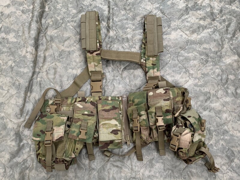 米軍実物 LBT-1961A-R ロードベアリング チェストリグ マルチカム