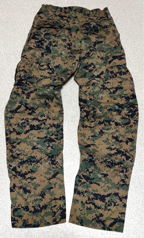 海兵隊実物 USMC ウッドマーパットパンツ SMALL-REGULAR ウッド