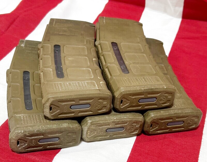 米軍実物 MAGPUL PMAG 30 GEN M3 AR-15/M4/M16 30連マガジン WINDOW 両