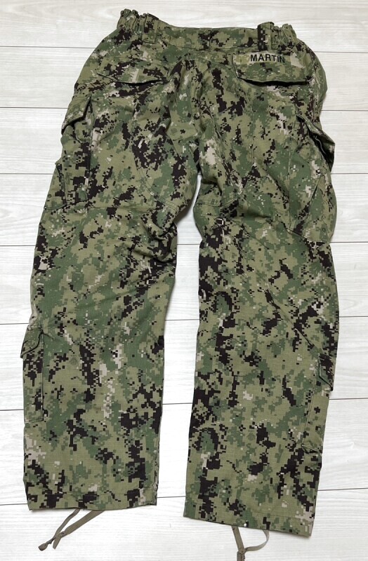 米軍実物 US NAVY AOR2 TYPE3 APEC ゴアテックス パンツ 防水 海軍 XL ☆米