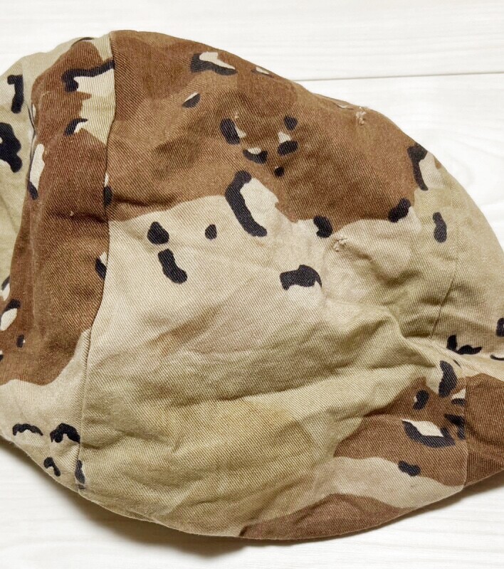 米軍実物 デザート迷彩6Cカモフラージュ チョコチップ ヘルメット