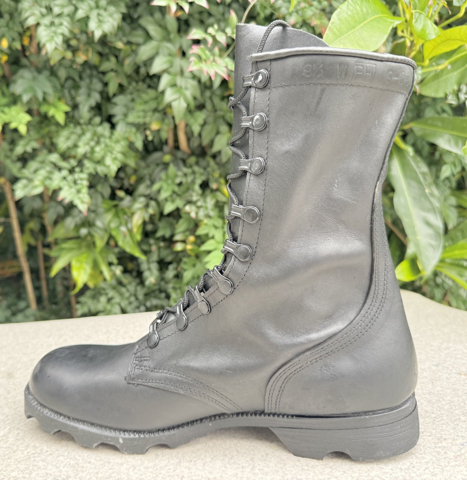 アメリカ軍実物 スピードレース コンバット レザーブーツ ミリタリーブーツ