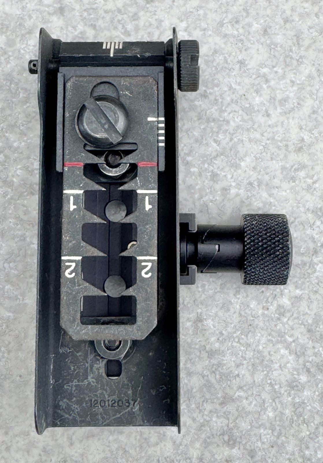 米軍実物 M203 グレネードランチャー M4A1 M16A4 20mm RAS用 QD