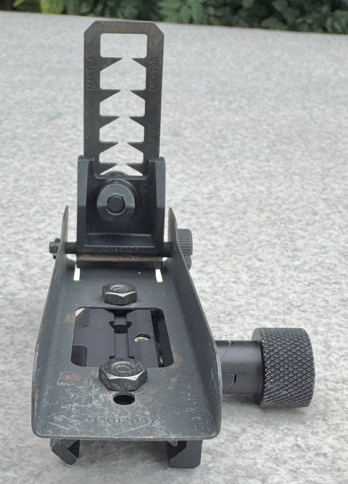 米軍実物 M203 グレネードランチャー M4A1 M16A4 20mm RAS用 QD