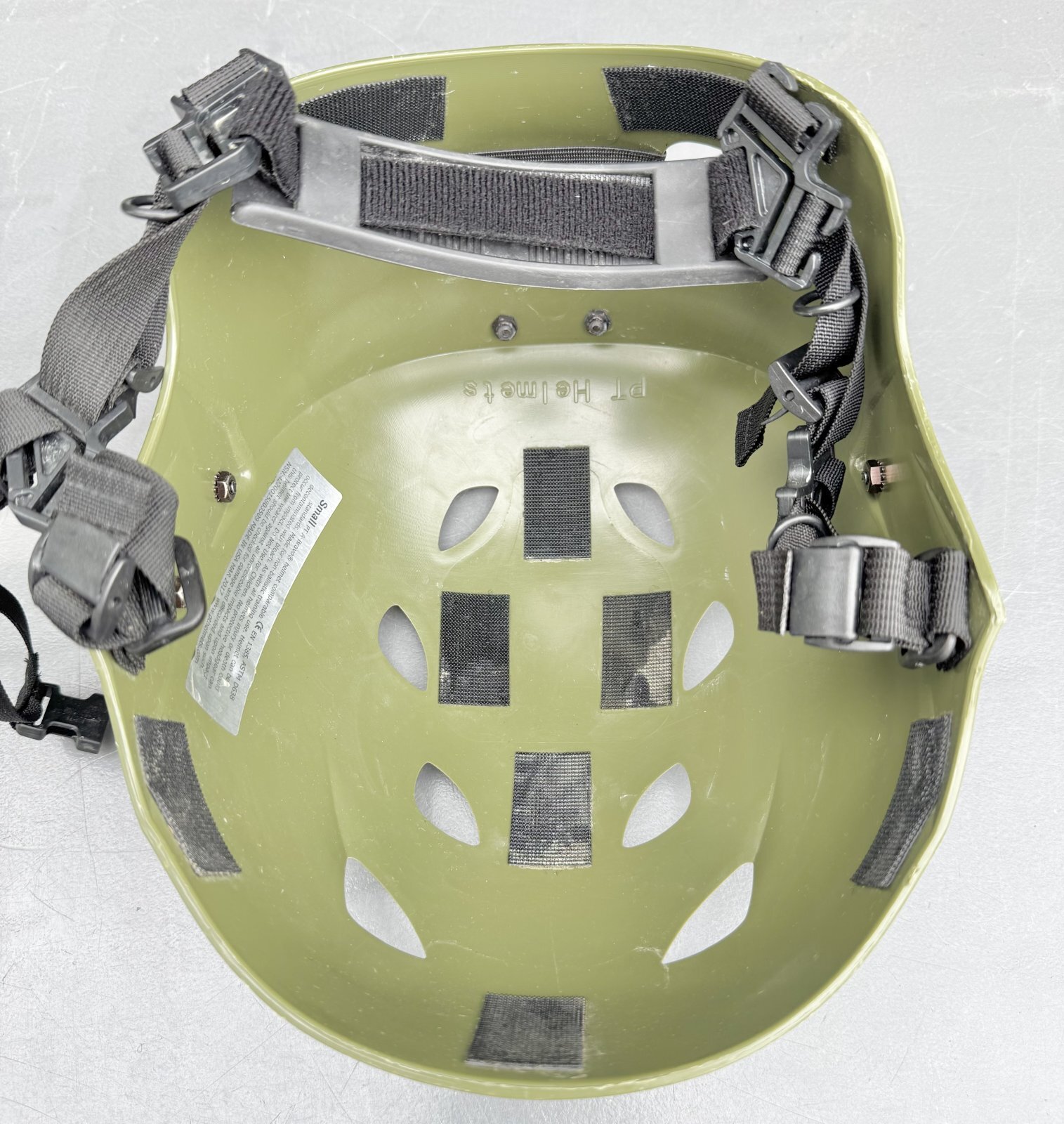 米軍実物 PT A-Bravo Bump トレーニング ヘルメット S ヘルメット