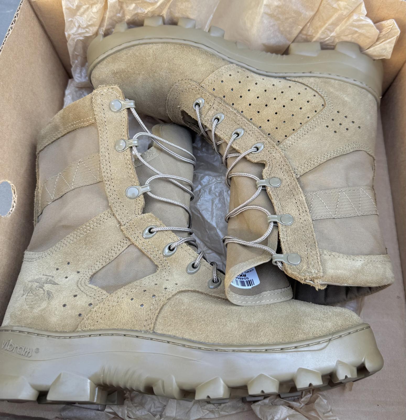 新型 !!米海兵隊実物 Rocky USMC Tropical Boot 9.5 W ミリタリーブーツ