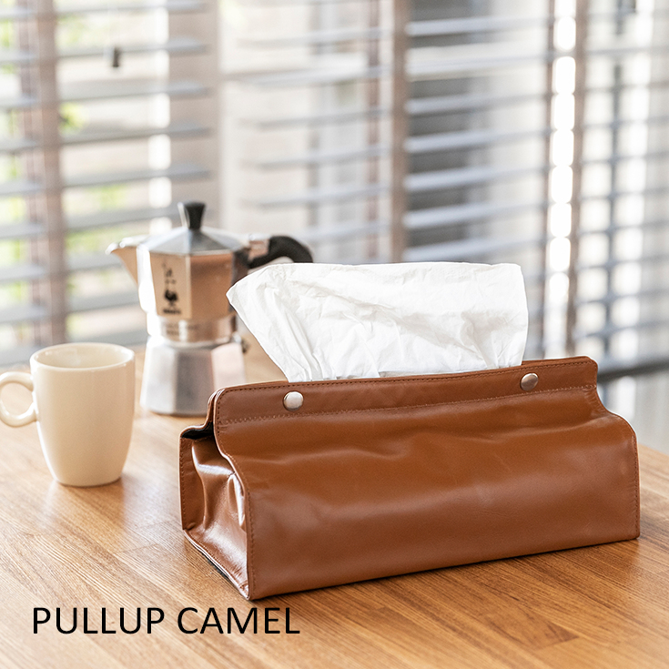 LIUGOO 本革 ティッシュカバー 男女兼用 リューグー ITG04A ティッシュ