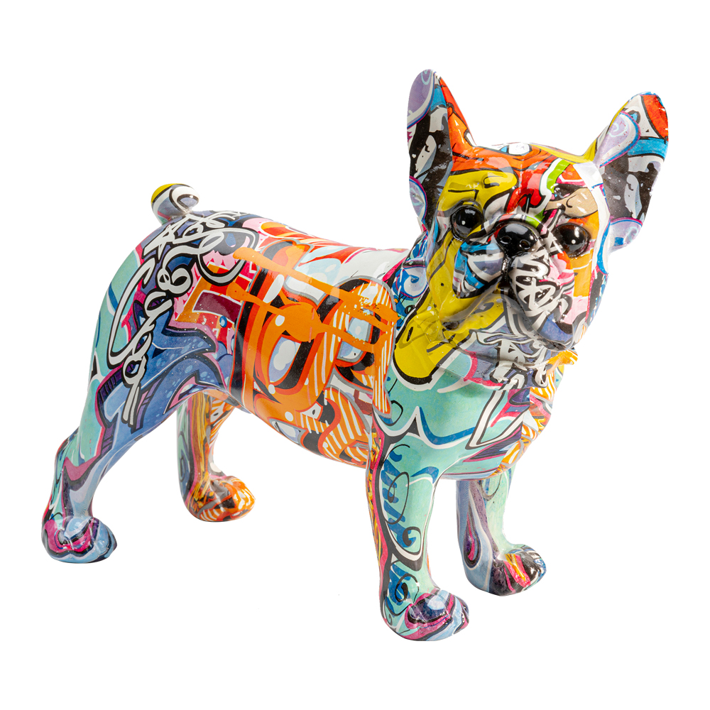 グラフィティドッグ デコフィギア - オブジェ・置物の通販 ｜リビング