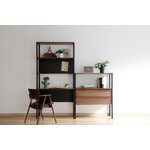 MS ユニットシェルフ デスク+ナロー セット - デスク・机・デスク