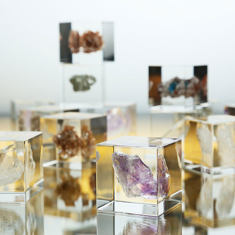 Sola cube（ソラキューブ）Sola cube Mineral 霰石 | LIVING MOTIF