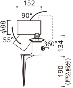 ODELIC オーデリック エクステリアライト OG254349 | 商品紹介 | 照明