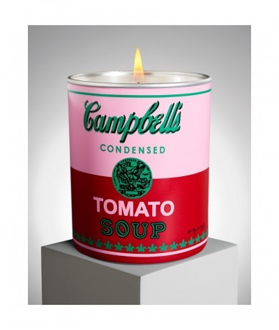 Gift box four Andy Warhol Campbell candles