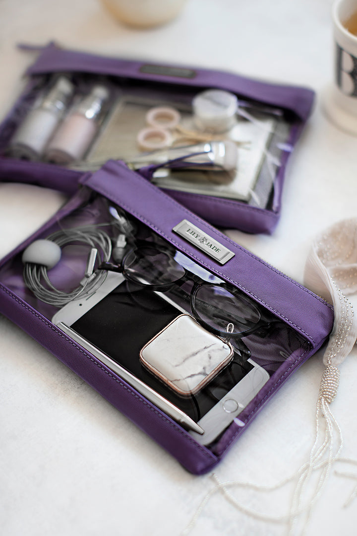 Lily Jade - Packing Case - Amethyst & Silver