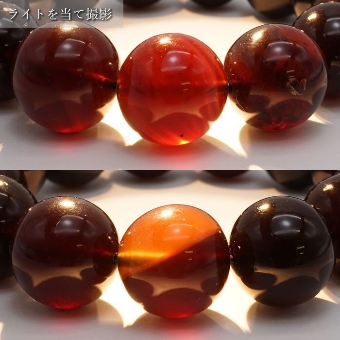 ブルーアンバー 天然琥珀 財運 樹脂の化石 太陽 蛍光 ブレス