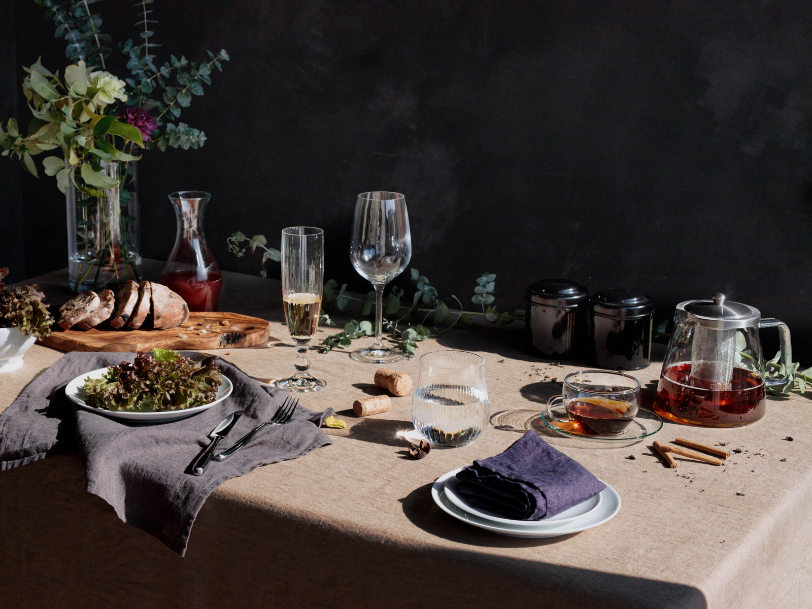 初夏の食卓を彩る、ボヘミアクリスタルのグラス | Lino e Lina ONLINE SHOP