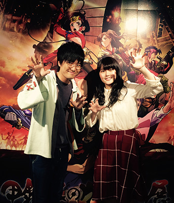 甲鉄城のカバネリ展 MEETS TOWER RECORDS SHIBUYA」畠中祐×千本木彩花