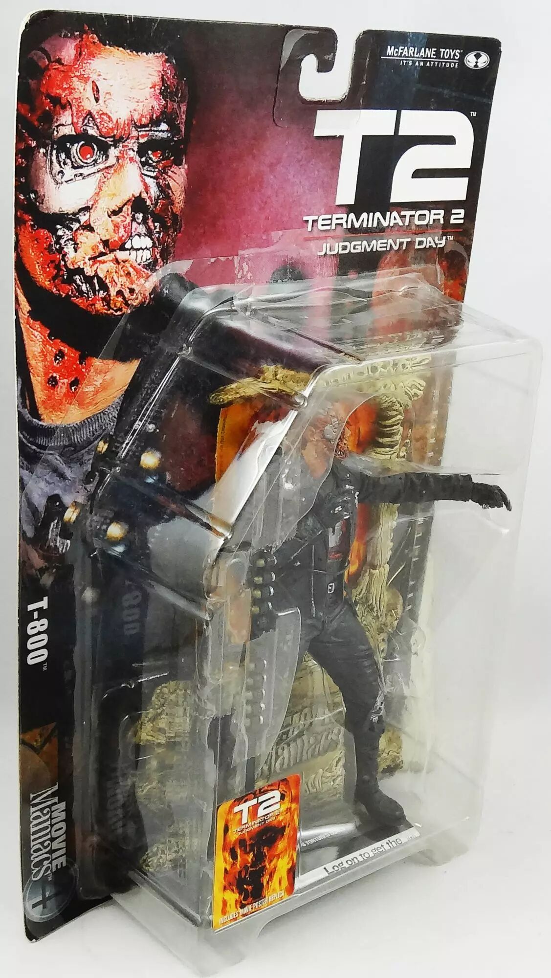 Terminator 2 : Judgement Day - T-800 - Movie Maniacs 4 - McFarlane