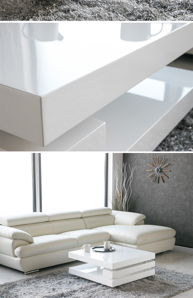 lushroom センターテーブル ウォールナット ブラックオーク ホワイト