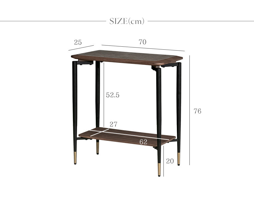 lushroom セラミック コンソールテーブル サイドテーブル