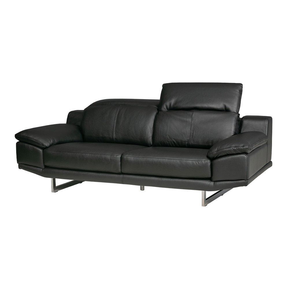 lushroom ソファ 本革 2人掛け 3人掛け レザー ヘッドリクライニング