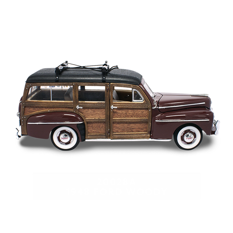 Lucky Die Cast Products Factory Limited. » 1:18 1948 FORD WOODY