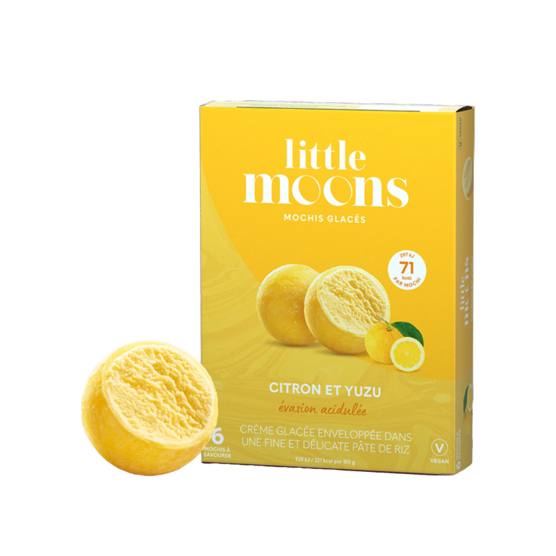 缶入り- ゆずレモンアイスクリームもち 6個入り * 32g * (10)