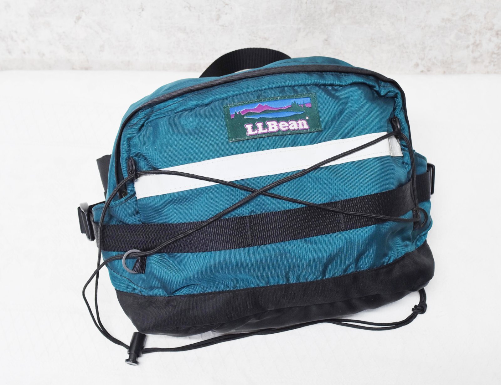 ビンテージ】【L.L.Bean】エルエルビーン【緑x黒×リフレクター