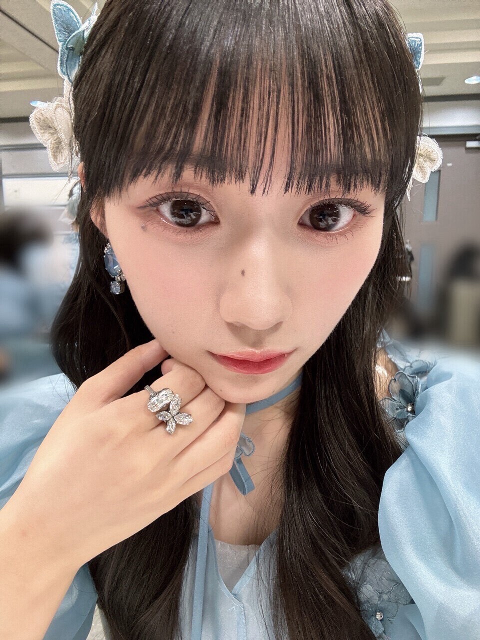 水色と蝶々🦋💭 川﨑桜