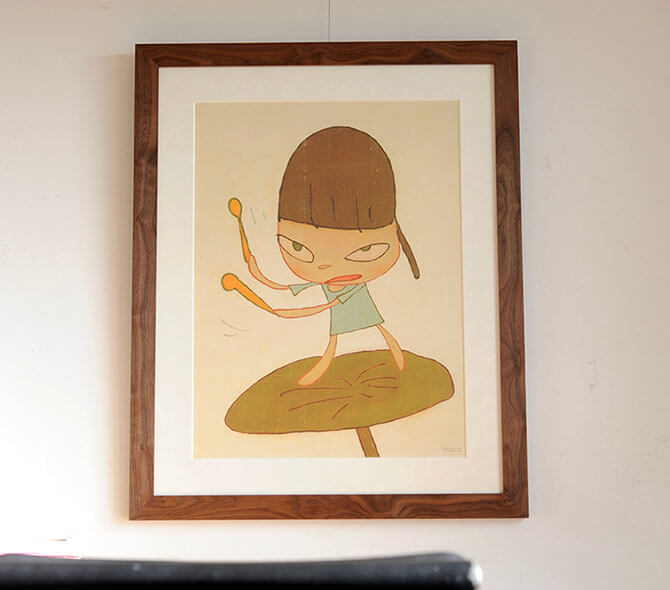 奈良美智の1000枚限定オフセットリトグラフポスターがご購入いただけ