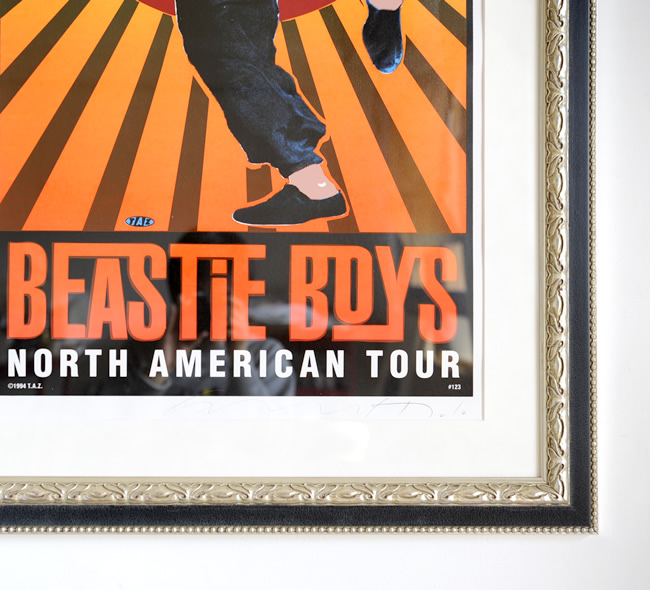 TAZ 希少 Beastie Boys Foo Fighters ポスター TAZ BEASTIE BOYS_FOO