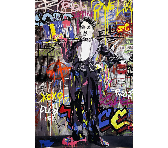 Mr.BrainwashのCharlie Chaplinをご購入いただけます。 ー NOISEKING