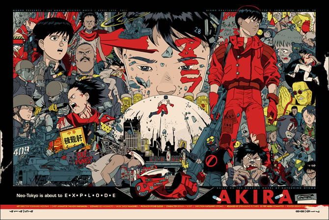 ポスター,作品 AKIRA,Tyler Stout ー NOISEKING ノイズキング